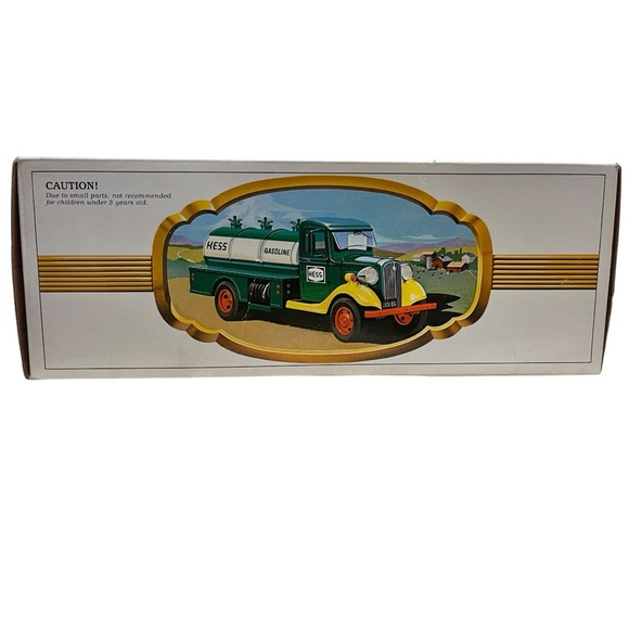 Hess First Classic Toy Car with Yellow and Green Accents New with Box. - Picture 6 of 8